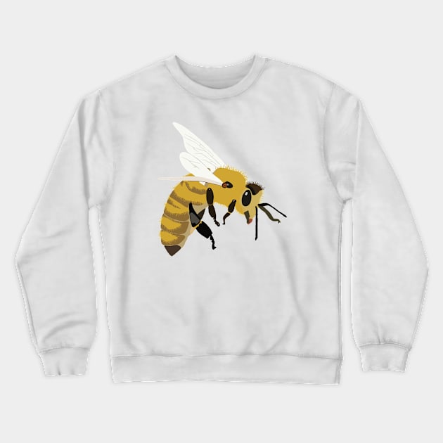 Queen Bee Crewneck Sweatshirt by ElviaMontemayor